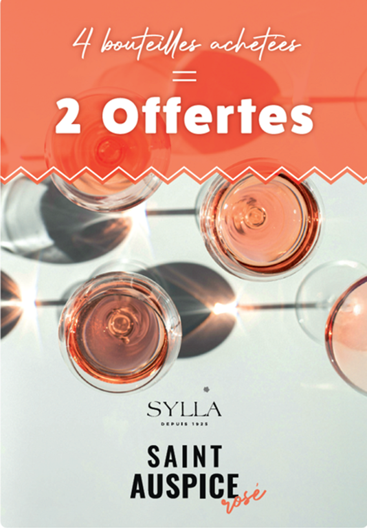 Offre 4+2 Saint Auspice rosé